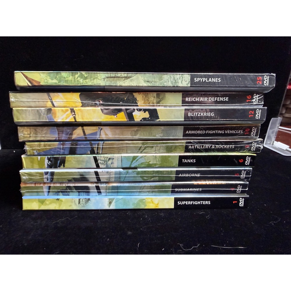 Weapons of War DVD Collection Set of 9 Military History Documentary New Sealed